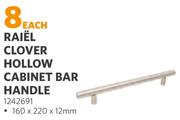 Raiel Clover Hollow Cabinet Bar Handle 1242691