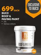 BUCO Roof & Paving Paint 20L
