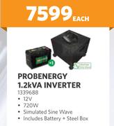 Probenergy 1.2 KVA Inverter 1339688-Each