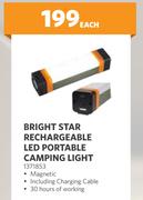 Bright Star Rechargeable LED Portable Camping Light 1371853-Each