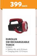 Eurolux 5W Rechargeable Torch 1339875-Each