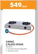 Cadac 2 Plate Stove 1063674-Each