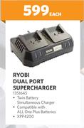 Ryobi Dual Port Super Charger 1351645-Each