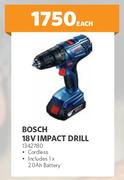 Bosch 18V Impact Drill 1342780-Each