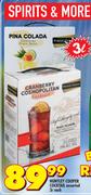 Huntley Cooper Cocktail-3Ltr Each