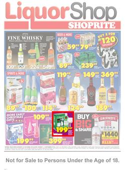 Shoprite : Liquorshop (22 Oct - 11 Nov 2018), page 2