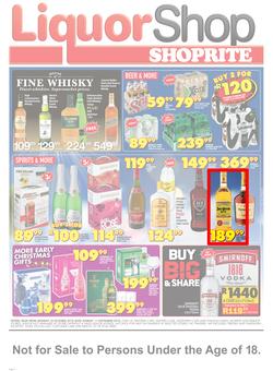 Shoprite : Liquorshop (22 Oct - 11 Nov 2018), page 2