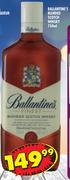 Ballantine's Blended Scotch Whisky-750ml