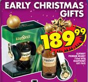 Klipdrift Premium Brandy With Headphones-750ml 