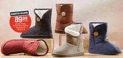 Ladies' Bailey Button/Side Opening Casual Boots-Per Pair