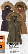 Ladies Sleeveless Jacket-Each