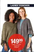 Ladies Ponchos-Each