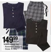 Men's Sleep Set-Per Set