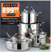 Poland Stainless Steel Cookware Set (7 Piece)-Per Set
