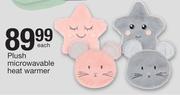 Plush Microwavable Heat Warmer-Each