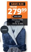 Ladies Honeycomb Gown-Each