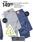 Ladies Recycled Track Pants-Each