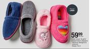 Older Boy's & Girl's Closed Back Slippers-Per Pair