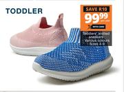 Toddler's Knitted Sneakers-Per Pair