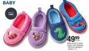 Baby Boys & Girls Super Soft Slippers-Per Pair