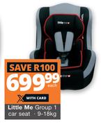Little Me Group 1 Car Seat 9-18kg