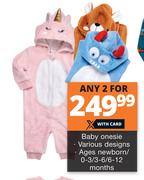 Baby Onesie-For Any 2
