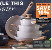 Hazel Wood Forged Aluminium Frypan (28cm)