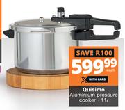 Quisimo 11Ltr Aluminium Pressure Cooker
