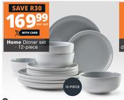 Home 12 Piece Dinner Set-Per Set