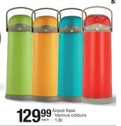 1.8Ltr Airport Flask-Each