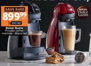 Dolce Gusto Piccolo Coffee Machine (Black/ Red)-Each