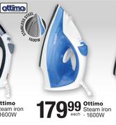 Ottimo 1600W Stainless Steel Steam Iron