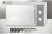 Russell Hobbs 20Ltr Manual Microwave Oven