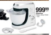 Platinum 4.2Ltr Heavy Duty Mixer