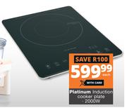 Platinum 2000W Induction Cooker Plate-Each