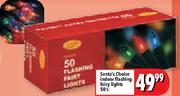 Santa's choice Indoor Flashing Fairy Lights-50's