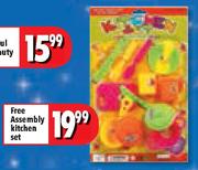 Free Assembly Kitchen Set