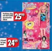 Fashion Play Set Doll With Accessories-28cm