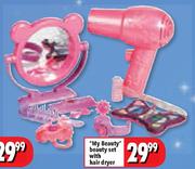 "My Beauty" Beauty Set With Hair Dryer 