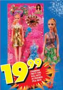 Charming Pretty Girl Doll With Accessories-29cm Each