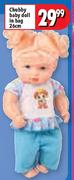 Chubby 26cm Baby Doll In Bag