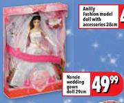 Nancie Wedding Gown Doll-29cm