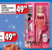 Anlily Fashion Model Doll With Accessories-28cm