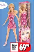 Barbie Dolls-Each