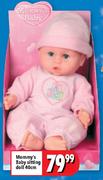 Mommy's Baby 40cm Sitting Doll