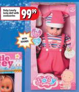 Baby Lovely Baby Doll With Accessories