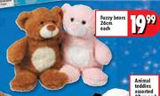 Fuzzy Bears-26cm Each