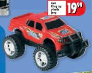 4x4 King Toy Plastic Jeep