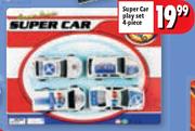 Super Car Play Set-4 Piece