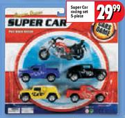 Super Car Racing Set 5 Piece